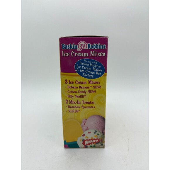 Baskin-Robbins Ice Cream Mixes 5 oz Box 3 Mixes & 2 Mix-In Treats NERDS - Picture 2 of 4